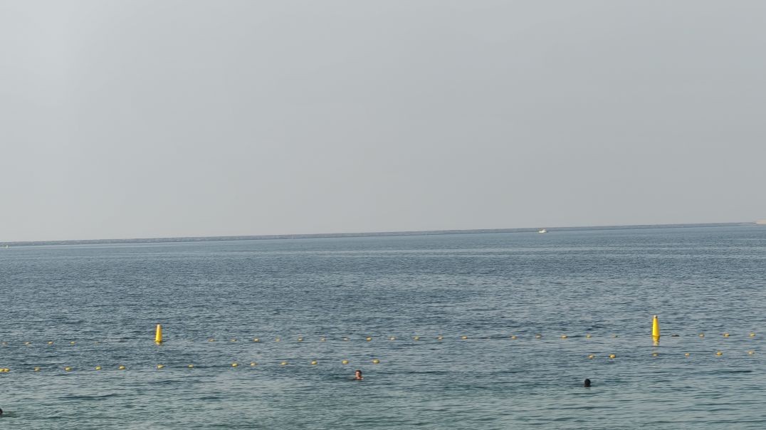 ⁣Dubai Island Open Beach